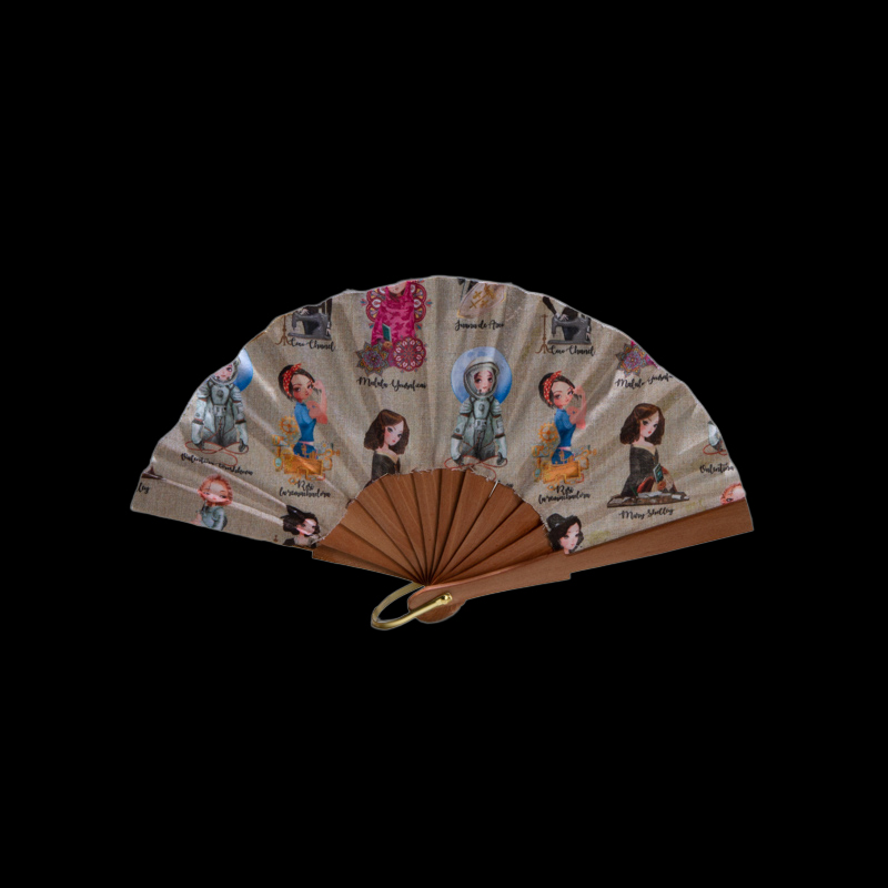 Abanico Caprichos-Anónimas